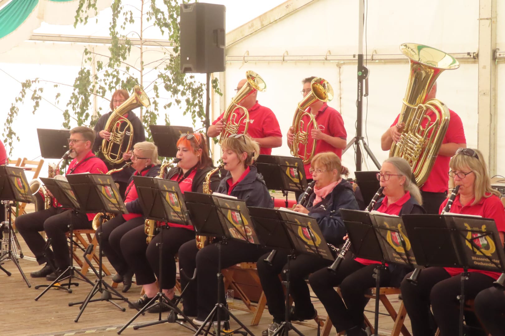 Orchester beim Kommerce