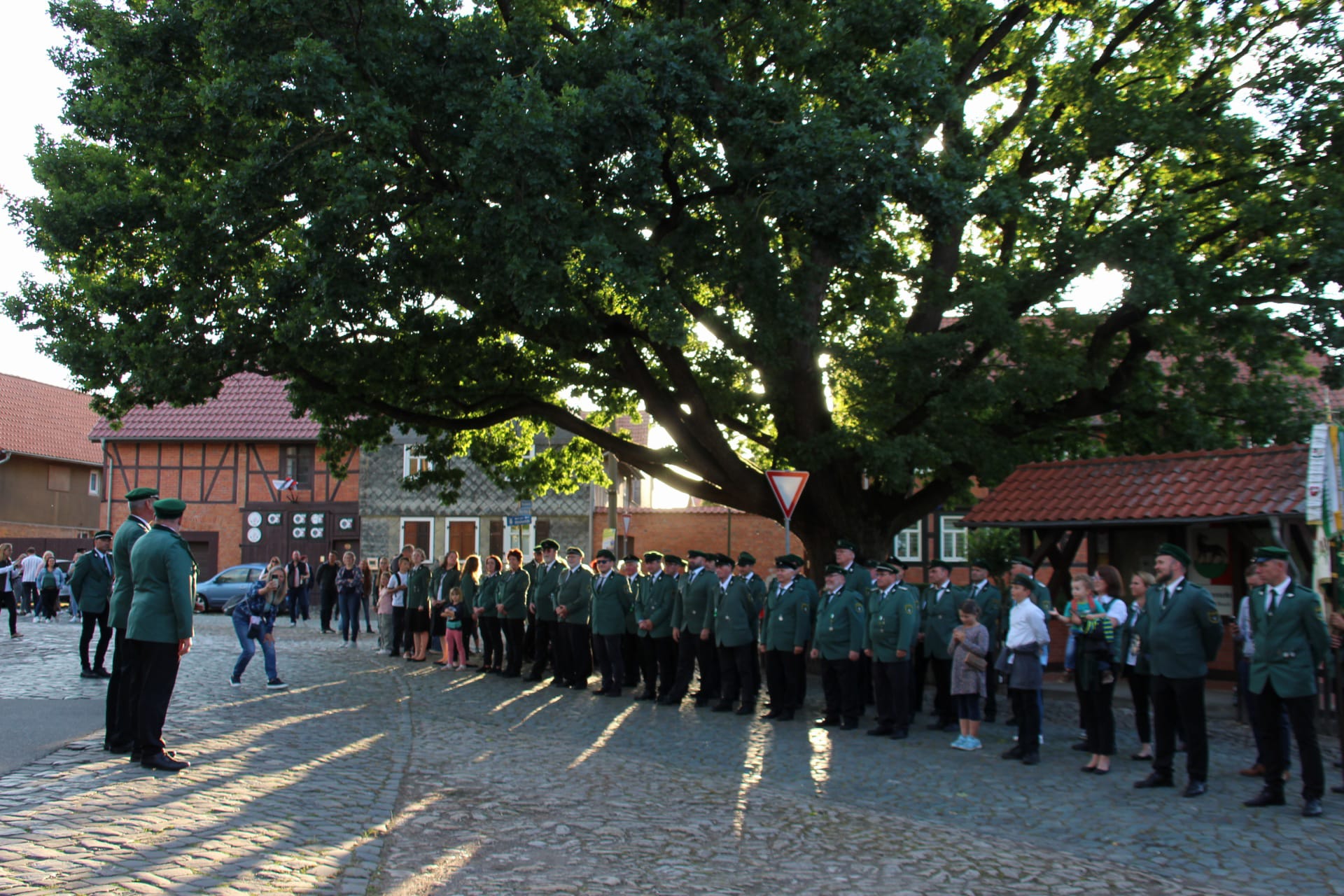Abholen der Majestäten
