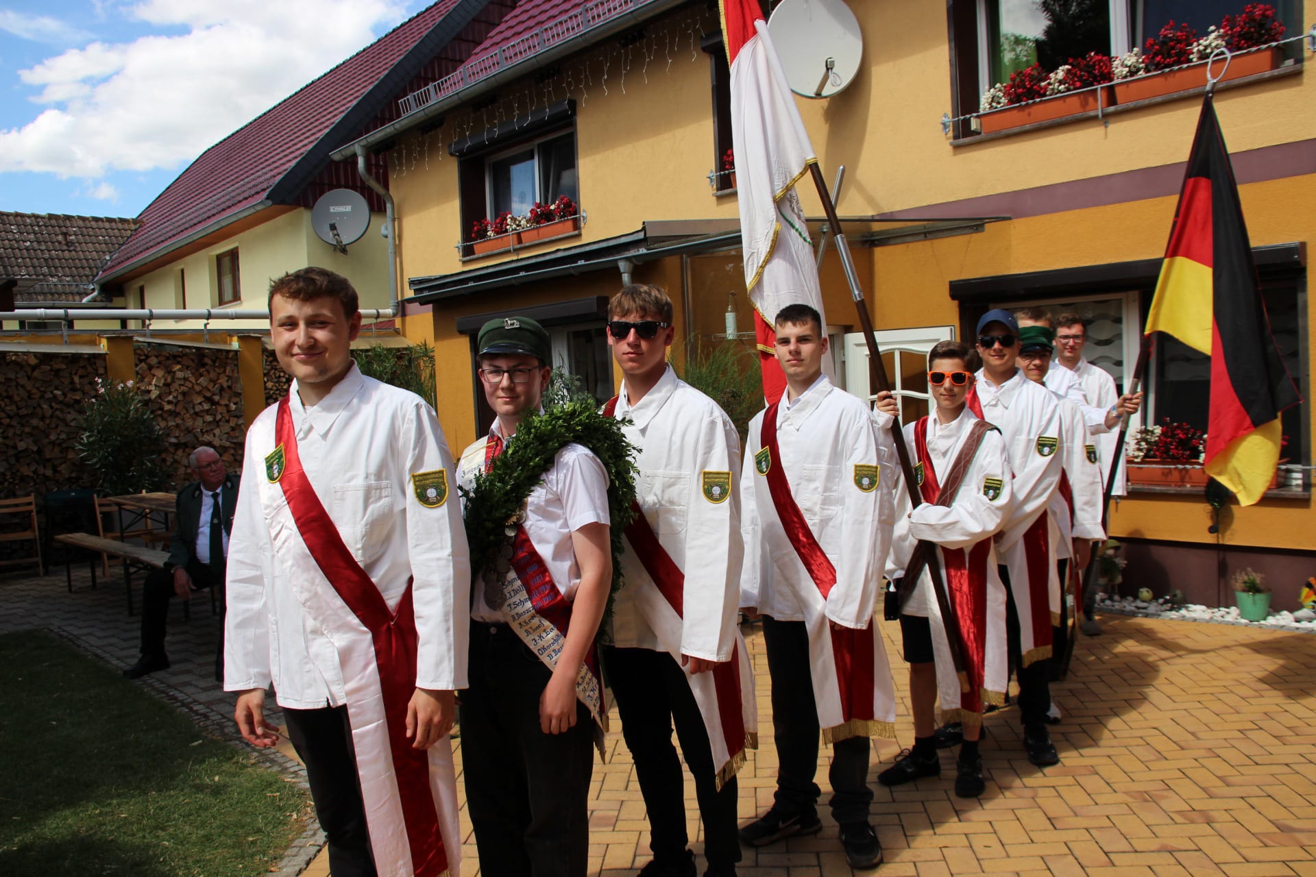 Jugendkönig abholen